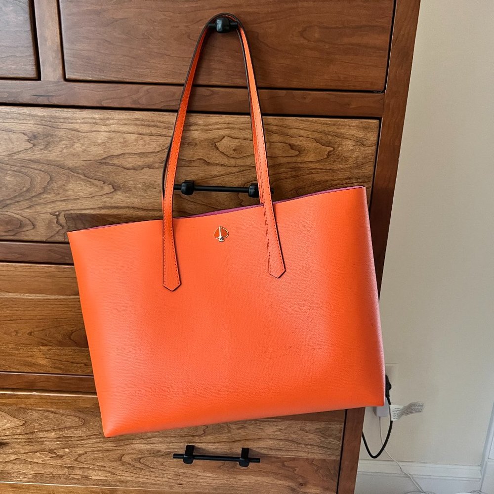 COPY - Kate Spade Orange Tote Excellent Condition